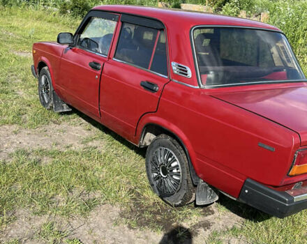 Красный ВАЗ 2107, объемом двигателя 1.5 л и пробегом 41 тыс. км за 1000 $, фото 6 на Automoto.ua