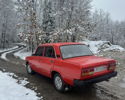 Красный ВАЗ 2107, объемом двигателя 1.5 л и пробегом 77 тыс. км за 550 $, фото 6 на Automoto.ua