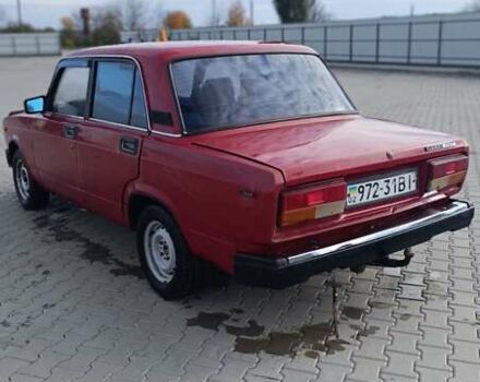 Червоний ВАЗ 2107, об'ємом двигуна 1.5 л та пробігом 78 тис. км за 750 $, фото 3 на Automoto.ua