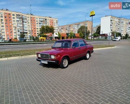 ВАЗ 2107 1986 в Александрие на Automoto.ua Красный ВАЗ 2107, объемом двигателя 1.5 л и пробегом 53 тыс. км за 1333 $, фото 10 на Automoto.ua