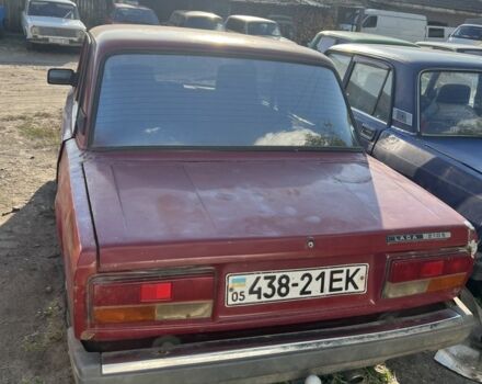 Красный ВАЗ 2107, объемом двигателя 0 л и пробегом 125 тыс. км за 583 $, фото 3 на Automoto.ua