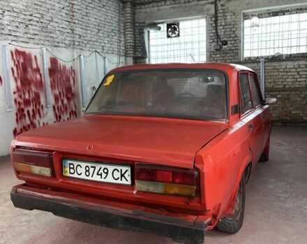 Красный ВАЗ 2107, объемом двигателя 1.5 л и пробегом 100 тыс. км за 156 $, фото 6 на Automoto.ua