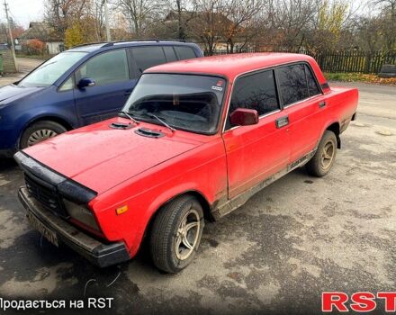 Червоний ВАЗ 2107, об'ємом двигуна 1.5 л та пробігом 87 тис. км за 640 $, фото 3 на Automoto.ua