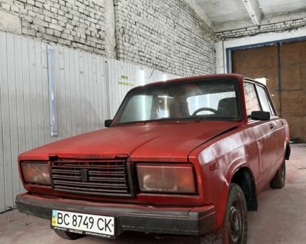 Красный ВАЗ 2107, объемом двигателя 1.5 л и пробегом 100 тыс. км за 156 $, фото 2 на Automoto.ua