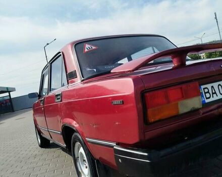 ВАЗ 2107 1986 в Александрие на Automoto.ua Красный ВАЗ 2107, объемом двигателя 1.5 л и пробегом 53 тыс. км за 1333 $, фото 6 на Automoto.ua