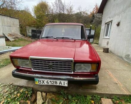 Красный ВАЗ 2107, объемом двигателя 1.3 л и пробегом 1000 тыс. км за 500 $, фото 4 на Automoto.ua