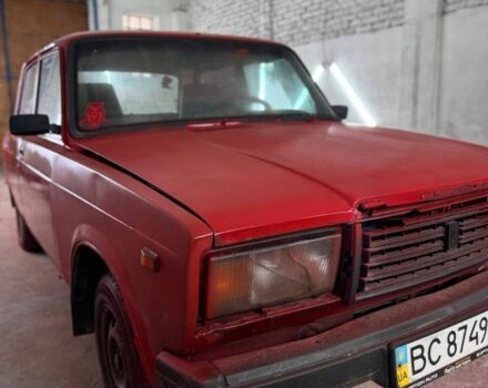 Красный ВАЗ 2107, объемом двигателя 1.5 л и пробегом 100 тыс. км за 156 $, фото 3 на Automoto.ua