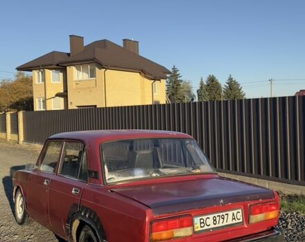 Красный ВАЗ 2107, объемом двигателя 1.6 л и пробегом 1000 тыс. км за 408 $, фото 1 на Automoto.ua