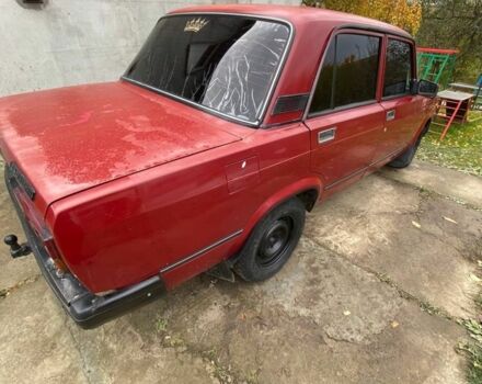 Красный ВАЗ 2107, объемом двигателя 1.3 л и пробегом 1000 тыс. км за 500 $, фото 5 на Automoto.ua