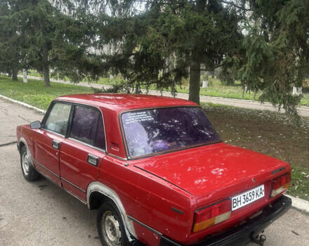 Красный ВАЗ 2107, объемом двигателя 1.6 л и пробегом 333 тыс. км за 599 $, фото 3 на Automoto.ua