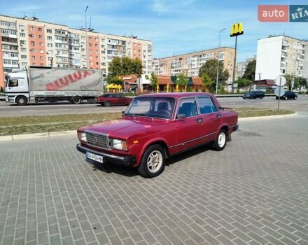 ВАЗ 2107 1986 в Александрие на Automoto.ua Красный ВАЗ 2107, объемом двигателя 1.5 л и пробегом 53 тыс. км за 1333 $, фото 18 на Automoto.ua