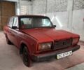 Красный ВАЗ 2107, объемом двигателя 1.5 л и пробегом 100 тыс. км за 350 $, фото 1 на Automoto.ua