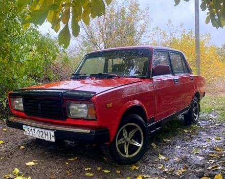 Червоний ВАЗ 2107, об'ємом двигуна 1.5 л та пробігом 87 тис. км за 640 $, фото 2 на Automoto.ua