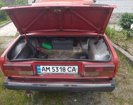 Красный ВАЗ 2107, объемом двигателя 1.29 л и пробегом 255 тыс. км за 800 $, фото 9 на Automoto.ua