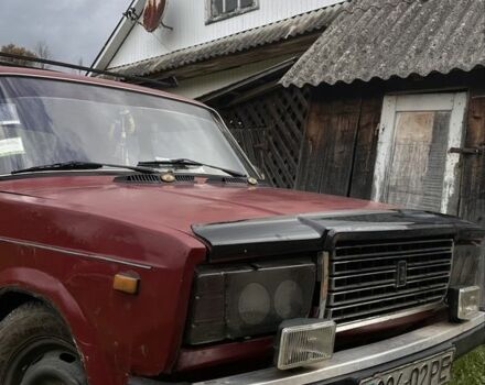 ВАЗ 2107 1987 в Хусте на Automoto.ua Красный ВАЗ 2107, объемом двигателя 1.3 л и пробегом 78 тыс. км за 600 $, фото 1 на Automoto.ua
