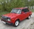 Красный ВАЗ 2107, объемом двигателя 1.3 л и пробегом 83 тыс. км за 1100 $, фото 1 на Automoto.ua