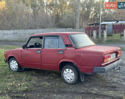 Красный ВАЗ 2107, объемом двигателя 1.6 л и пробегом 77 тыс. км за 1199 $, фото 5 на Automoto.ua