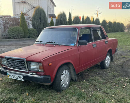 Красный ВАЗ 2107, объемом двигателя 1.6 л и пробегом 77 тыс. км за 799 $, фото 6 на Automoto.ua