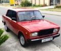 Красный ВАЗ 2107, объемом двигателя 1.5 л и пробегом 222 тыс. км за 999 $, фото 1 на Automoto.ua