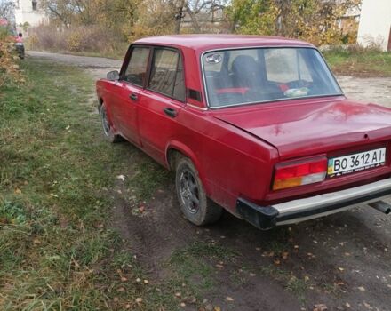 ВАЗ 2107 1987 в Черткове на Automoto.ua Красный ВАЗ 2107, объемом двигателя 1.3 л и пробегом 75 тыс. км за 600 $, фото 9 на Automoto.ua
