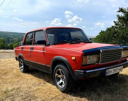 Красный ВАЗ 2107, объемом двигателя 1.6 л и пробегом 0 тыс. км за 1000 $, фото 3 на Automoto.ua