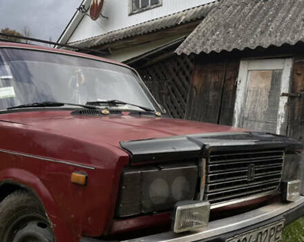 Красный ВАЗ 2107, объемом двигателя 0 л и пробегом 76 тыс. км за 600 $, фото 2 на Automoto.ua