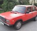 Красный ВАЗ 2107, объемом двигателя 1.3 л и пробегом 190 тыс. км за 350 $, фото 1 на Automoto.ua