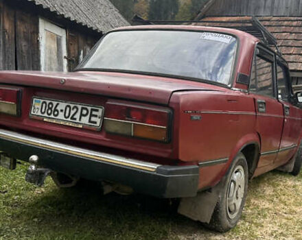 Красный ВАЗ 2107, объемом двигателя 0 л и пробегом 76 тыс. км за 600 $, фото 1 на Automoto.ua