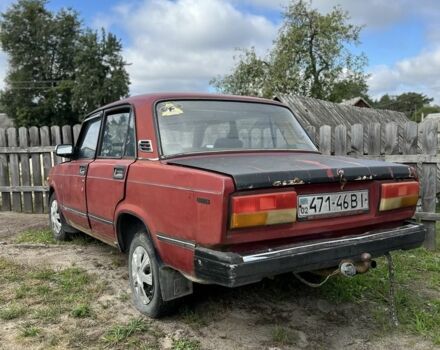 ВАЗ 2107 1987 в Сарнах на Automoto.ua Красный ВАЗ 2107, объемом двигателя 0 л и пробегом 3 тыс. км за 363 $, фото 2 на Automoto.ua