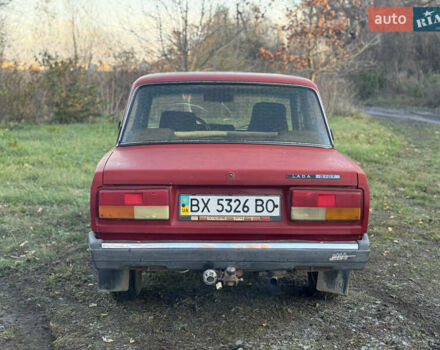 Красный ВАЗ 2107, объемом двигателя 1.6 л и пробегом 77 тыс. км за 799 $, фото 4 на Automoto.ua