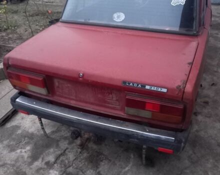 Червоний ВАЗ 2107, об'ємом двигуна 1.5 л та пробігом 58 тис. км за 119 $, фото 1 на Automoto.ua