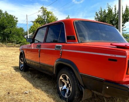 Красный ВАЗ 2107, объемом двигателя 1.6 л и пробегом 0 тыс. км за 1000 $, фото 4 на Automoto.ua