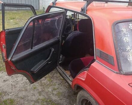 Красный ВАЗ 2107, объемом двигателя 1.29 л и пробегом 255 тыс. км за 800 $, фото 4 на Automoto.ua