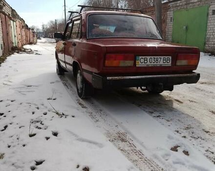 Красный ВАЗ 2107, объемом двигателя 1.5 л и пробегом 90 тыс. км за 1000 $, фото 4 на Automoto.ua
