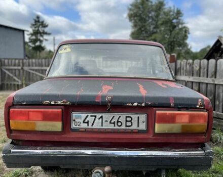 ВАЗ 2107 1987 в Сарнах на Automoto.ua Красный ВАЗ 2107, объемом двигателя 0 л и пробегом 3 тыс. км за 363 $, фото 1 на Automoto.ua