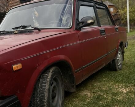 ВАЗ 2107 1987 в Хусте на Automoto.ua Красный ВАЗ 2107, объемом двигателя 1.3 л и пробегом 78 тыс. км за 600 $, фото 3 на Automoto.ua