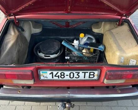 Красный ВАЗ 2107, объемом двигателя 1.5 л и пробегом 81 тыс. км за 750 $, фото 1 на Automoto.ua
