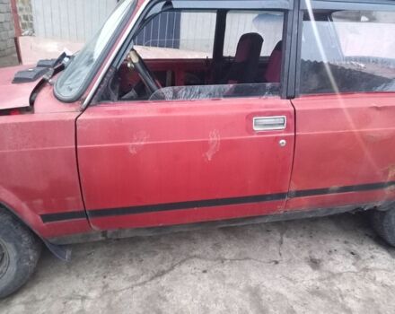 Красный ВАЗ 2107, объемом двигателя 1.5 л и пробегом 58 тыс. км за 120 $, фото 2 на Automoto.ua