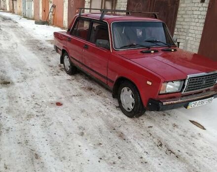 Красный ВАЗ 2107, объемом двигателя 1.5 л и пробегом 90 тыс. км за 1000 $, фото 8 на Automoto.ua