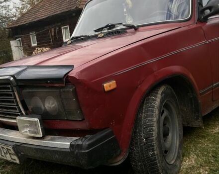 ВАЗ 2107 1987 в Хусте на Automoto.ua Красный ВАЗ 2107, объемом двигателя 1.3 л и пробегом 78 тыс. км за 600 $, фото 4 на Automoto.ua