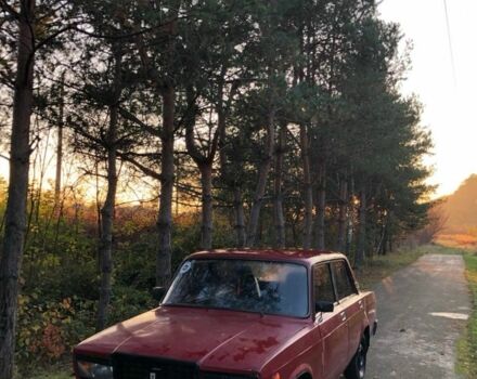 Красный ВАЗ 2107, объемом двигателя 1.5 л и пробегом 20 тыс. км за 426 $, фото 7 на Automoto.ua