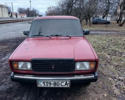 Червоний ВАЗ 2107, об'ємом двигуна 1 л та пробігом 225 тис. км за 594 $, фото 2 на Automoto.ua