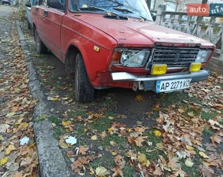 Красный ВАЗ 2107, объемом двигателя 1.5 л и пробегом 300 тыс. км за 357 $, фото 1 на Automoto.ua