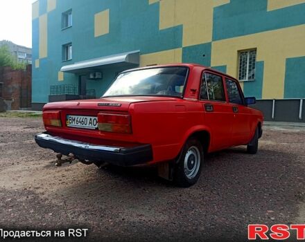 ВАЗ 2107 1988 в Сумах на Automoto.ua Красный ВАЗ 2107, объемом двигателя 1.6 л и пробегом 56 тыс. км за 700 $, фото 1 на Automoto.ua