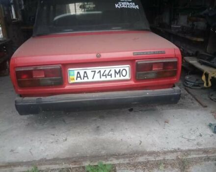 ВАЗ 2107 1988 в Василькове на Automoto.ua Красный ВАЗ 2107, объемом двигателя 1.5 л и пробегом 60 тыс. км за 900 $, фото 6 на Automoto.ua