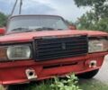 Красный ВАЗ 2107, объемом двигателя 1.5 л и пробегом 130 тыс. км за 364 $, фото 1 на Automoto.ua