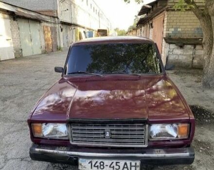 Червоний ВАЗ 2107, об'ємом двигуна 0 л та пробігом 80 тис. км за 596 $, фото 5 на Automoto.ua