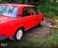 Красный ВАЗ 2107, объемом двигателя 1.5 л и пробегом 165 тыс. км за 450 $, фото 1 на Automoto.ua
