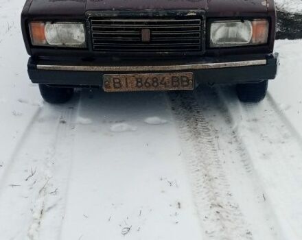 Красный ВАЗ 2107, объемом двигателя 0 л и пробегом 123 тыс. км за 315 $, фото 4 на Automoto.ua