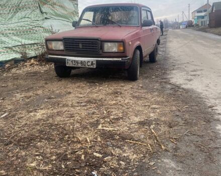 Червоний ВАЗ 2107, об'ємом двигуна 1 л та пробігом 225 тис. км за 594 $, фото 6 на Automoto.ua